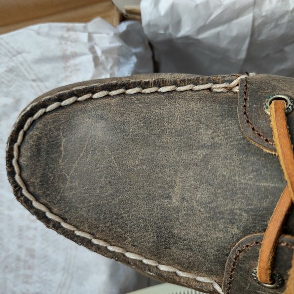 Sperry Top-Sider Women's A/O BROWN 2 Eye Boat Shoes | 9265562 | NWT - Picture 5 of 8